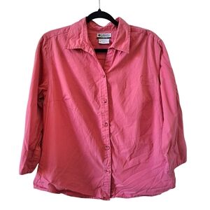 Columbia Rose Button-Up Blouse